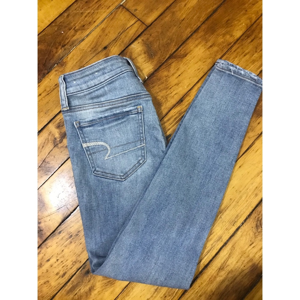 American Eagle Super Super Stretch Jegging 0 Short